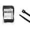 Kable Kontrol Cable Tie, 5-1/2 in L, 1-1/8 in Max Bundle Dia., Black, Nylon 6/6, 40 lb Strength, 1000 PK CT507-BK - alternate 1